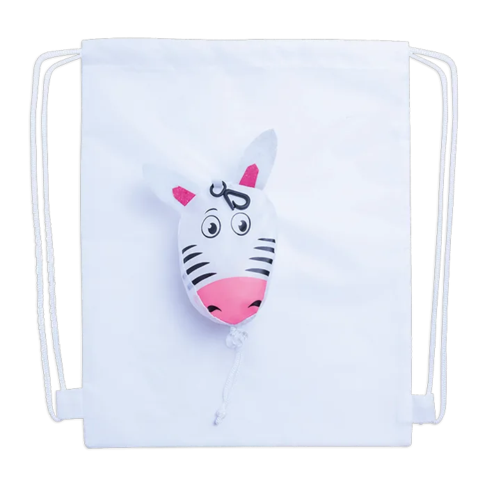 Kissa Foldable Drawstring Bag - Image 4