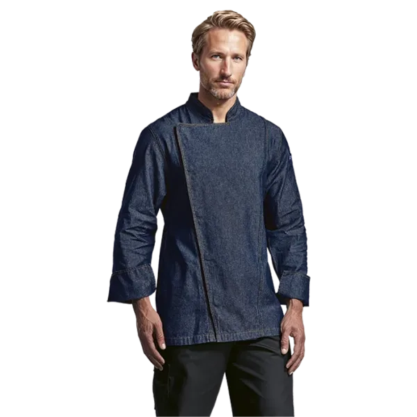 Premium Denim Chef Jacket