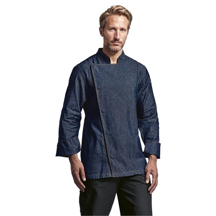 Premium Denim Chef Jacket