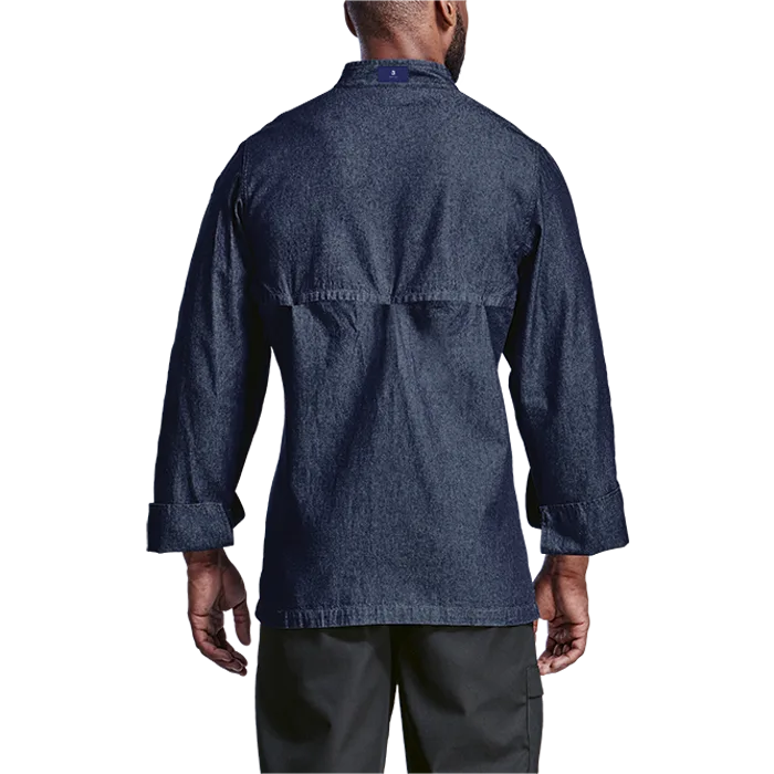 Premium Denim Chef Jacket - Image 4