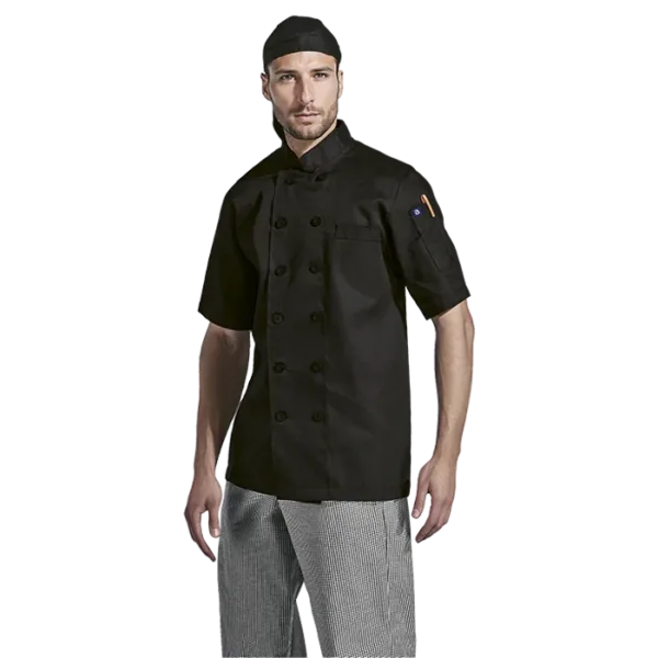 Savona Short Sleeve Chef Jacket Mens