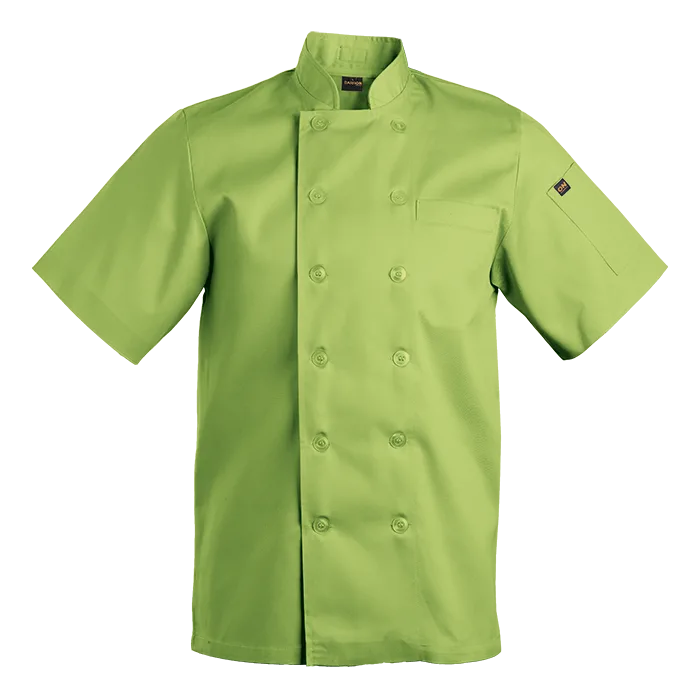 Savona Short Sleeve Chef Jacket Mens - Image 3