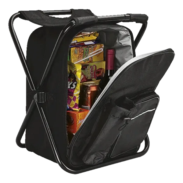Picnic Chair Backpack Cooler 420D 600D PEVA Lining