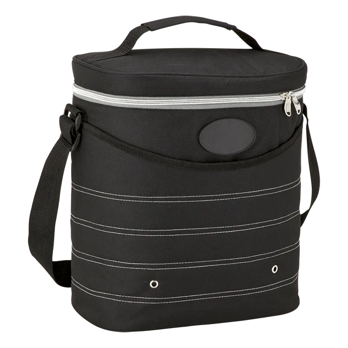Oval Cooler Bag with Shoulder Strap - Image 2