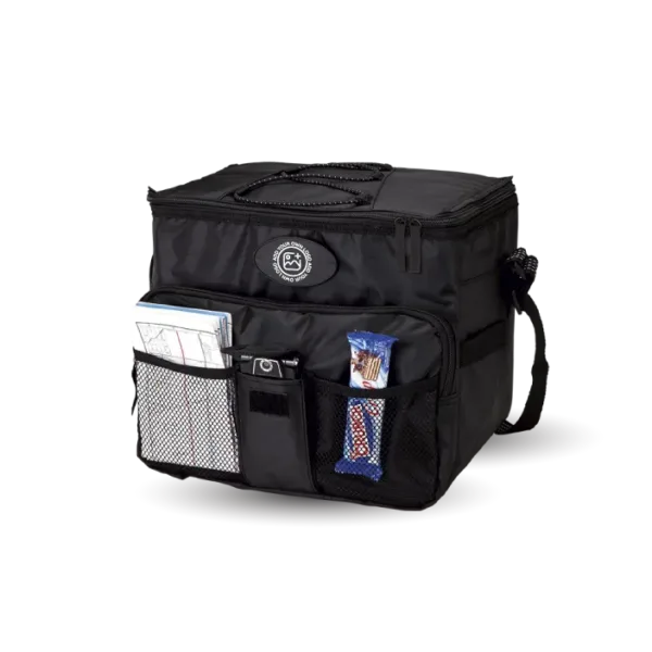 18 Can Cooler with 2 Front Mesh Pockets