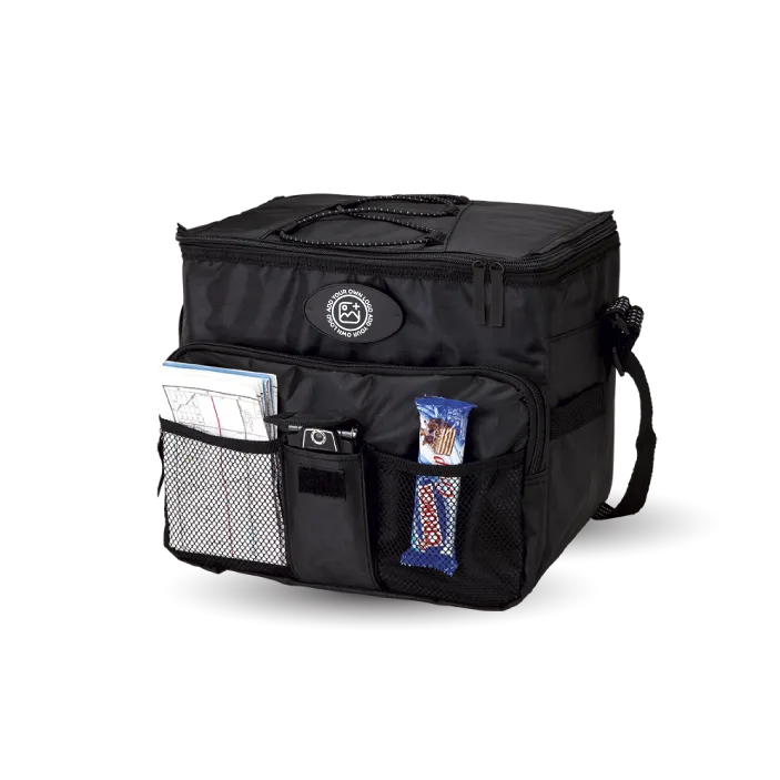 18 Can Cooler with 2 Front Mesh Pockets