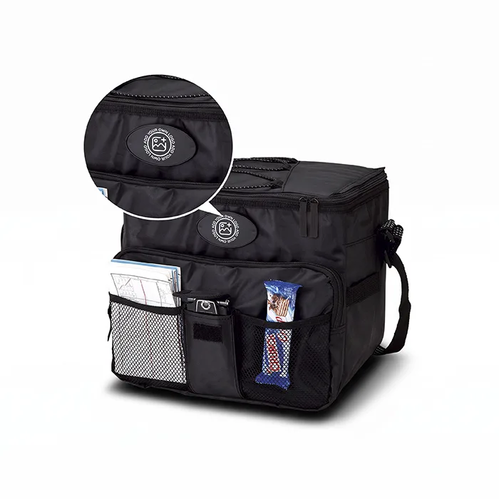 18 Can Cooler with 2 Front Mesh Pockets - Image 3