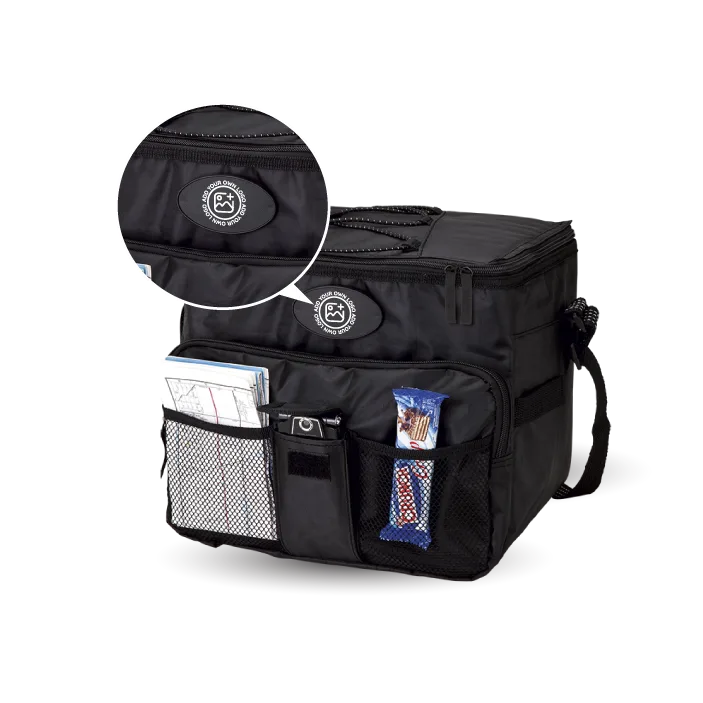 18 Can Cooler with 2 Front Mesh Pockets - Image 4