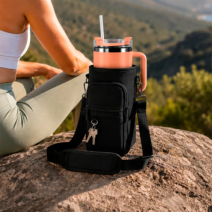 Travel Cup Crossbody Carrier - Image 6