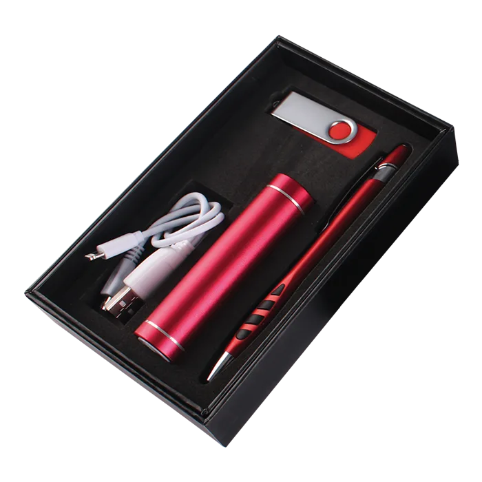 Powerbank USB and Stylus Pen Gift Set - Image 2