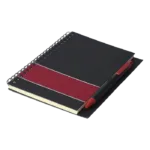 Coloured Stripe Notebook with Pen