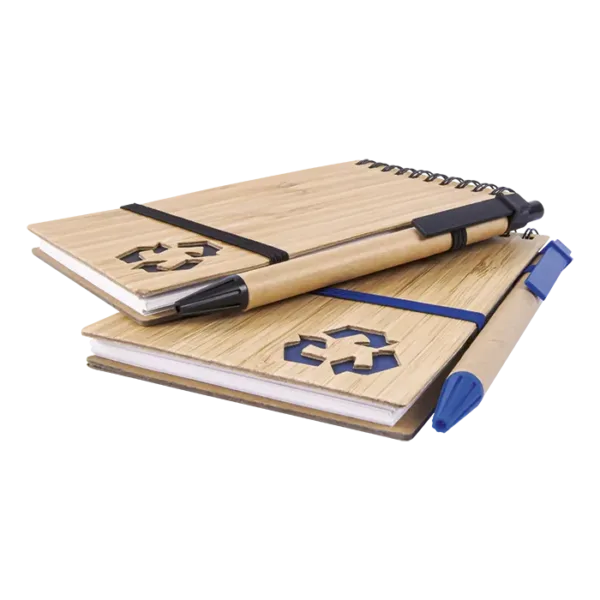 Bamboo Notebook With Pen