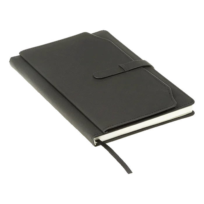 A5 Notebook with Outer Pouch