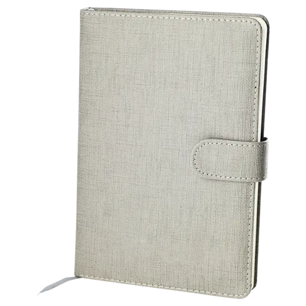 A5 Notebook With Magnetic Clip Cover