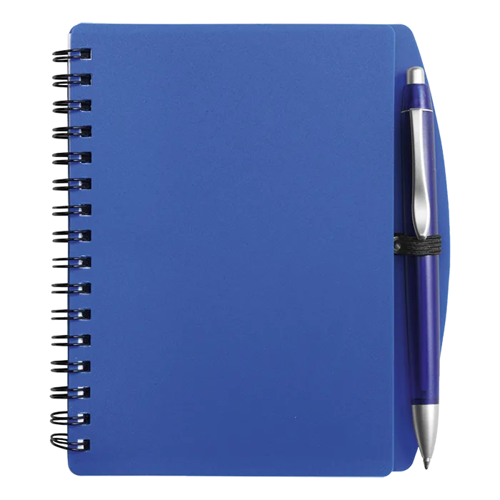 A6 Spiral Notebook and Pen - Image 3