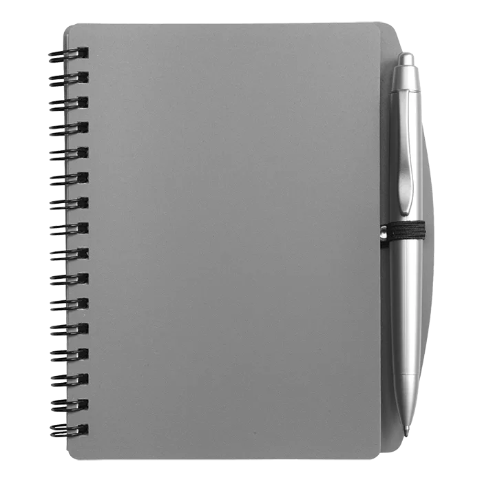 A6 Spiral Notebook and Pen - Image 4
