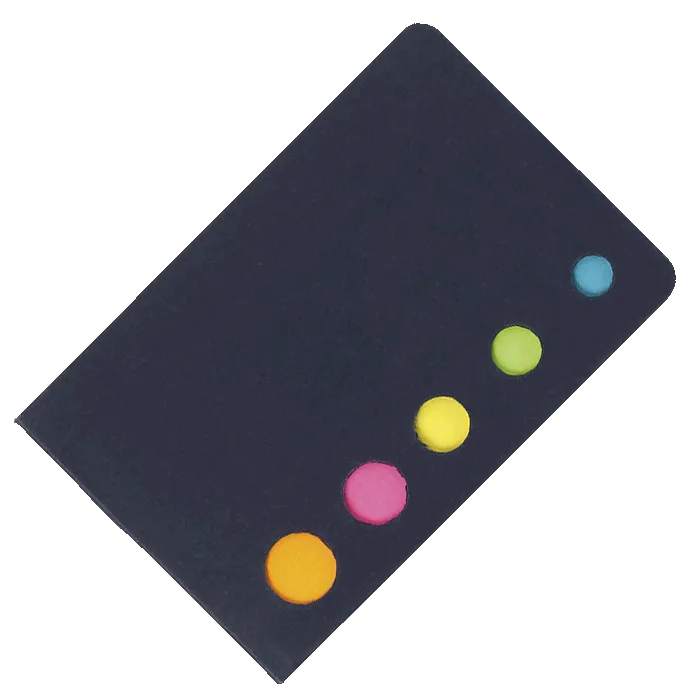 Holder with Sticky Notes