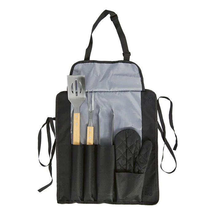 Apron With Bbq Set - Image 2