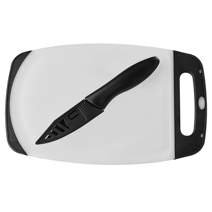 Kitchen Knife With Cutting Board Set - Image 2