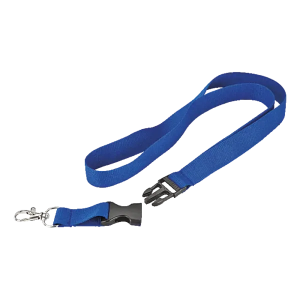 Woven Lanyard with Plastic Buckle