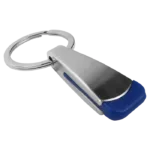 Tear Shaped Chrome Keychain