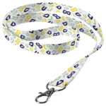 Sublimated Lanyard Double Side Sub with Lobster Ring
