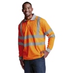 Barron Long Sleeve Reflective Golfer With Tape