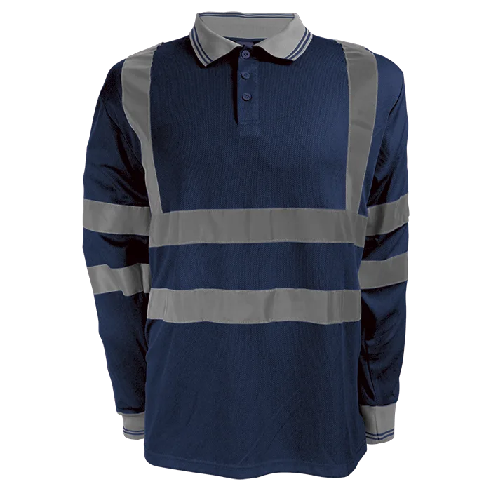 Barron Long Sleeve Reflective Golfer With Tape - Image 2