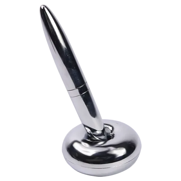 Rubber Tube Standing Desktop Pen