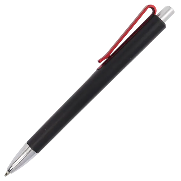 Metallic Clip Ballpoint Pen