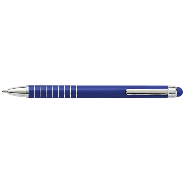 Aluminium Ballpoint Pen with Matching Colour Stylus