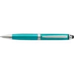 Coloured Barrel Ballpoint Pen with Stylus