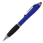 Ballpoint with Rubber Grip and Stylus