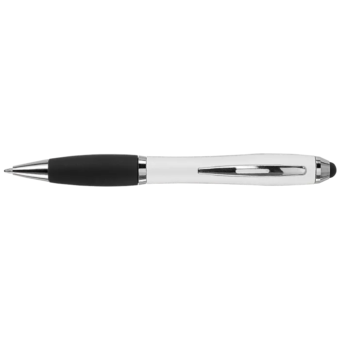 Ballpoint with Rubber Grip and Stylus - Image 11