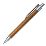 Bamboo Ballpoint Pen with Plastic Trims