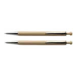 Maple Wood Pen And Clutch Pencil Set