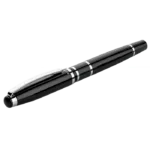 Brass Rollerball Pen with Carbon Fibre Trim