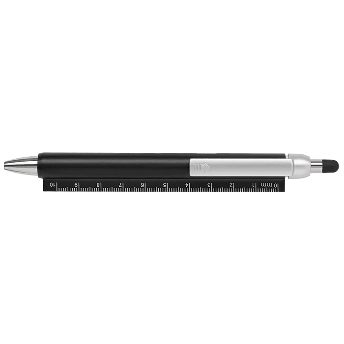 2 in 1 Stylus Ballpoint Pen and Ruler