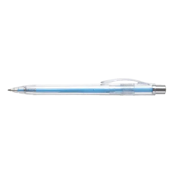 Translucent Ballpoint Pen with Coloured Refill