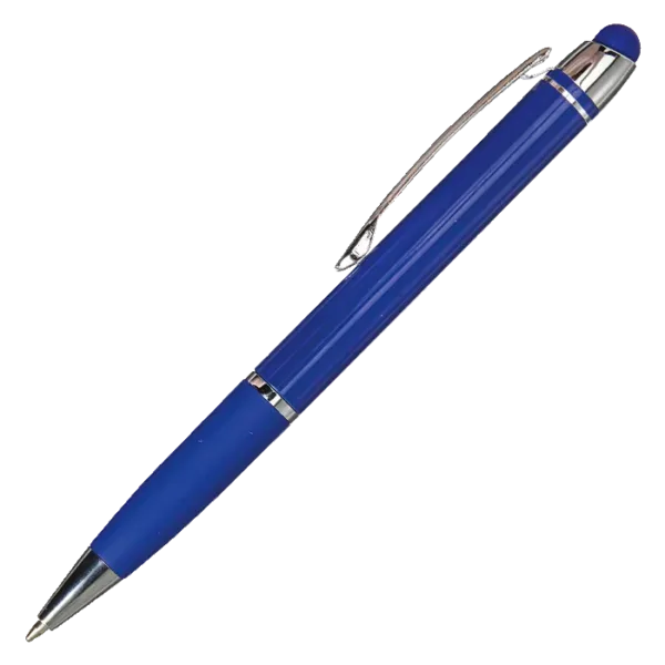 Stylus Ballpoint Pen with Matching Coloured Grip