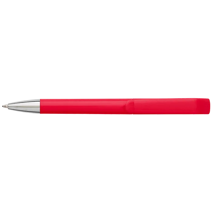 Coloured Barrel Geometric Swan Shaped Ballpoint Pen - Image 2