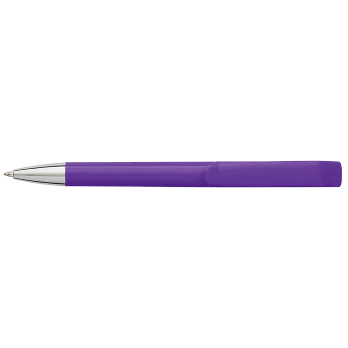 Coloured Barrel Geometric Swan Shaped Ballpoint Pen - Image 4