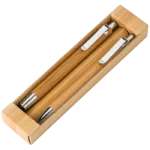 Bamboo Pen and Clutch Pencil Set