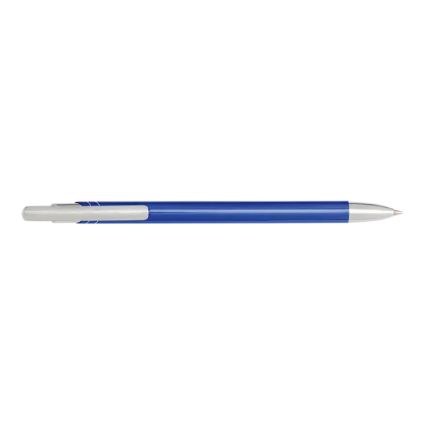 Aluminium Ballpoint Pen With Silver Clip
