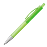 Ballpoint Pen With Transparent Coloured Barrel