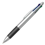 4 Colour Ballpoint Pen with Rubber Grip