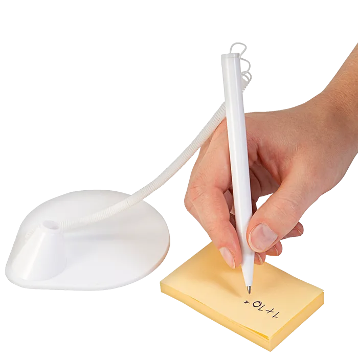 Plastic Pen With Stand - Image 3