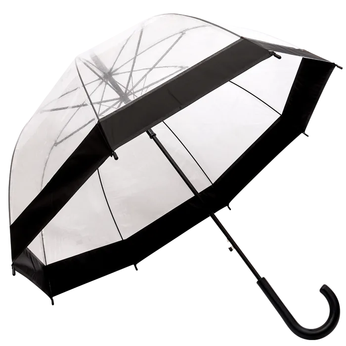 Dome Shaped Clear Umbrella