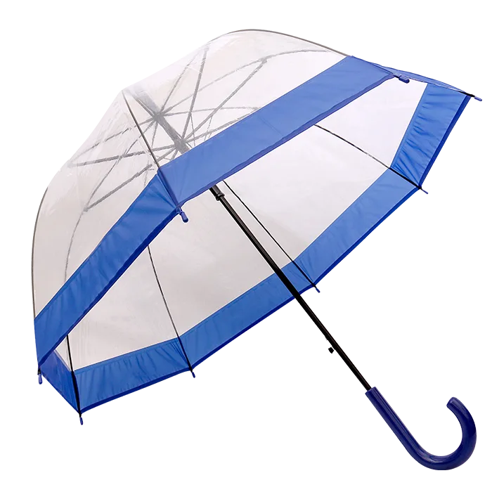 Dome Shaped Clear Umbrella - Image 3