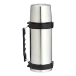1l Stainless Steel Travel Flask with Carry Handle